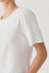 Blusa Manga Preguinhas