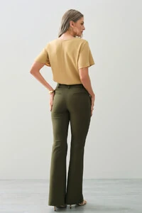 Blusa Decote V Pregas