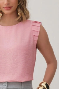 Regata Ombro Preguinhas