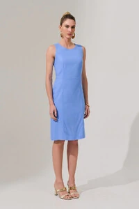 Vestido de Linho Recortes