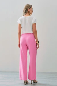 Blusa Manga Tulipa Decote V