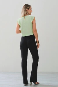 Regata Ombro Babado Prega