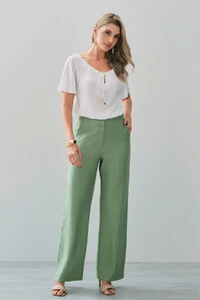 Blusa Manga Raglan Decote Canoa Laço Puxante Ponteira Gold