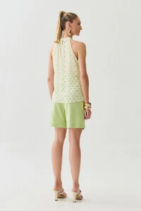 Regata Frente Única Poa Gola Baixa