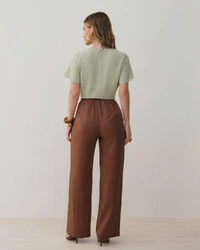 Blusa Assimétrica Dupla Ombro Cut Out