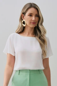 Blusa Recorte Ombro