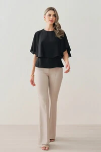 Blusa Dupla Godê Manga Morcego