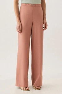 Pantalona de Alfaiataria Cinto Fino Gold