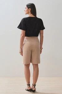 Blusa Decote Prega