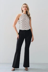 Regata Frente Única Poa Gola Baixa