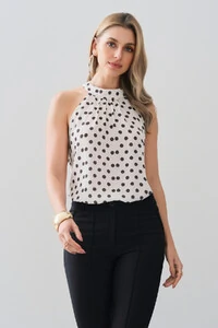 Regata Frente Única Poa Gola Baixa