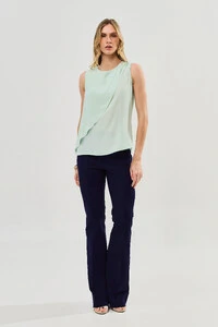Calça Flare Double