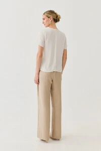 Blusa Assimétrica Dupla Ombro Cut Out