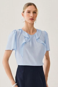 Blusa Babados