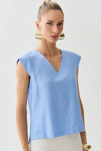 Regata Decote V Ombro Cap