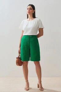 Blusa Decote Prega