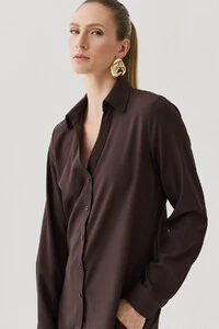 Conjunto de Alfaiataria de Camisa Manga Longa e Calça Reta