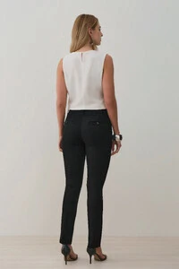 Calça Cigarrete de Alfaiataria Double Nervura