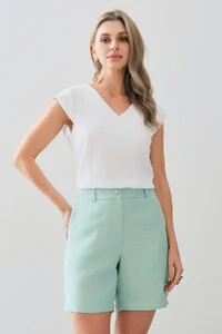 Regata Decote V Ombro Cap