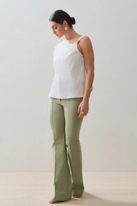 Blusa Assimétrica Alça Gold Pregas