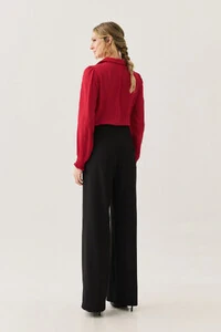 Pantalona de Alfaiataria Cinto Fino Gold