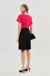 Blusa Decote Prega