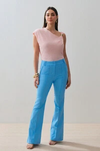 Calça Flare Double