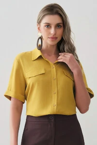 Camisa Manga Dobrada Abas