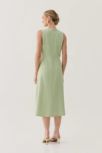 Vestido Midi Regata de Alfaiataria Pences Triple