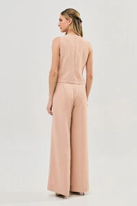 Conjunto de Alfaiataria de Colete e Pantalona Gold