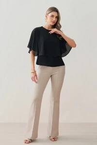 Blusa Dupla Godê Manga Morcego