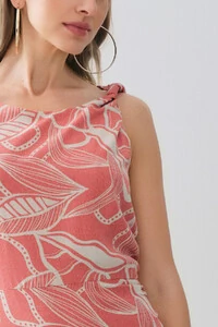 Vestido Midi Regata Assimétrico Transpassado Folhagem Um Ombro Torcido Lateral Franzida