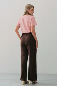Blusa Manga Evasé Decote Cavado