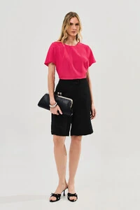 Blusa Decote Prega