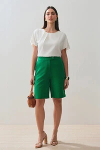 Blusa Decote Prega