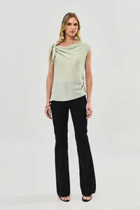 Calça Flare Double