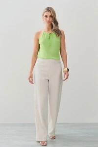 Alcinha Frente Única Decote Gota Laço