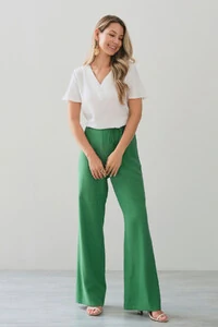 Blusa Decote V Preguinhas Triple