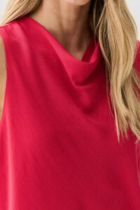 Regata Dupla Decote Drapeado