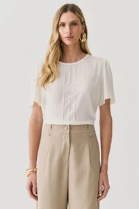 Blusa Nervuras Triple