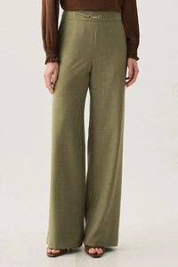 Pantalona de Alfaiataria Cinto Fino Gold