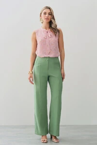 Regata Floral Gola Baixa Laço