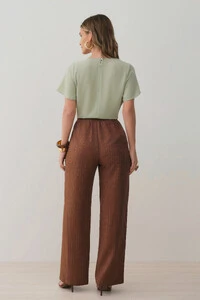 Blusa Assimétrica Dupla Ombro Cut Out