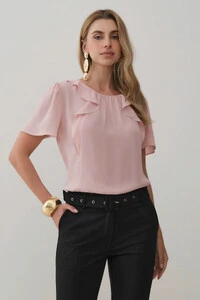 Blusa Babados