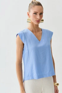 Regata Decote V Ombro Cap