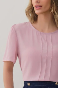 Blusa Nervuras Triple