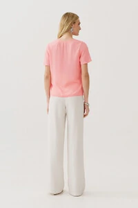 Blusa Transpassada Laço