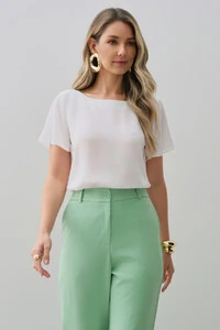 Blusa Recorte Ombro