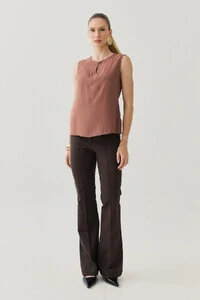 Regata Decote Gota Recortes