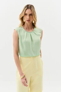 Regata Decote Pregas Triple